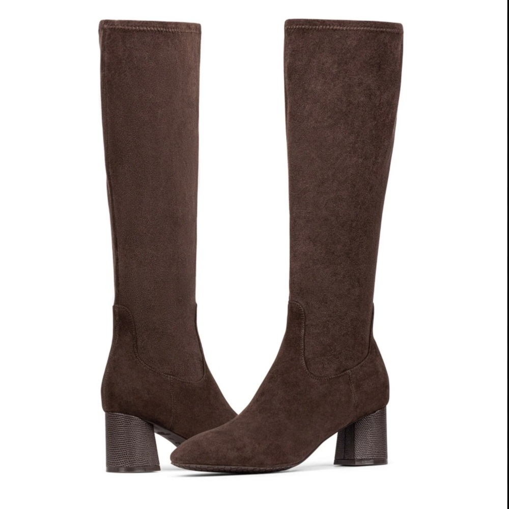 NYDJ Dark Brown Heeled Boots